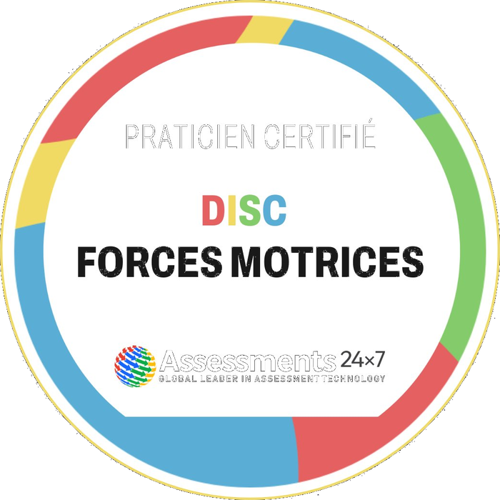 Badge de certification DISC & Forces Motrices